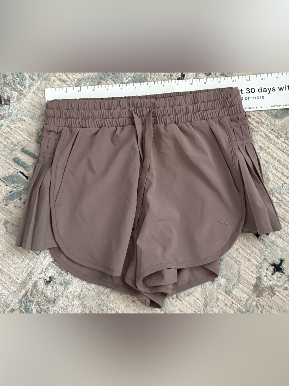 JoyLab Women's Athletic Skort in Brown Taupe